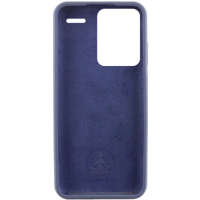 Чохол Silicone Cover Lakshmi (AAA) для Xiaomi Redmi Note 13 Pro+ Темно-синій / Midnight blue