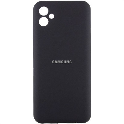 Чохол Silicone Cover Lakshmi Full Camera (AA) with logo для Samsung Galaxy A05 Чорний / Black Чохол Silicone Cover Lakshmi Full Camera (AA) with logo для Samsung Galaxy A05 Чорний / Black