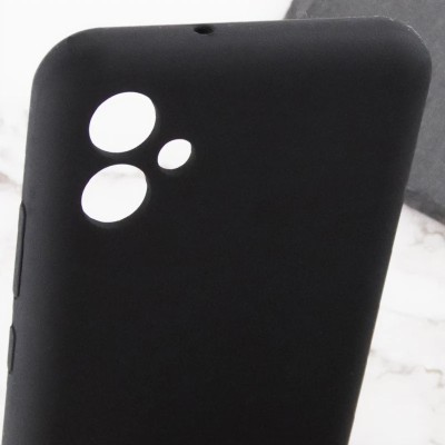 Чохол Silicone Cover Lakshmi Full Camera (AA) with logo для Samsung Galaxy A05 Чорний / Black Чохол Silicone Cover Lakshmi Full Camera (AA) with logo для Samsung Galaxy A05 Чорний / Black