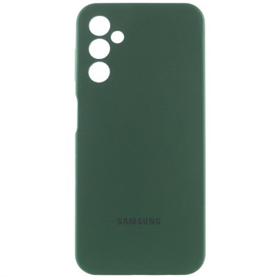 Чохол Silicone Cover Lakshmi Full Camera (AA) with logo для Samsung Galaxy A25 5G Зелений / Dark green Чохол Silicone Cover Lakshmi Full Camera (AA) with logo для Samsung Galaxy A25 5G Зелений / Dark green