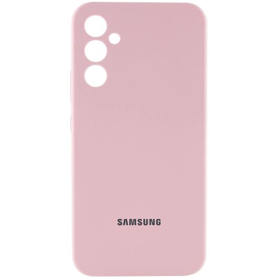 Чохол Silicone Cover Lakshmi Full Camera (AA) with logo для Samsung Galaxy A36 5G Рожевий / Pink Sand