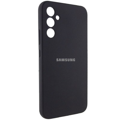 Чохол Silicone Cover Lakshmi Full Camera (AA) with logo для Samsung Galaxy A55 Чорний / Black Чохол Silicone Cover Lakshmi Full Camera (AA) with logo для Samsung Galaxy A55 Чорний / Black