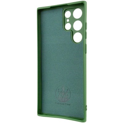 Чохол Silicone Cover Lakshmi Full Camera (AA) with logo для Samsung Galaxy S25 Ultra Зелений / Dark green Чохол Silicone Cover Lakshmi Full Camera (AA) with logo для Samsung Galaxy S25 Ultra Зелений / Dark green
