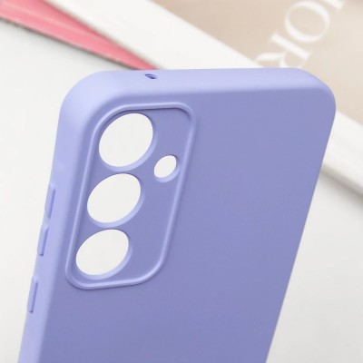 Чохол Silicone Cover Lakshmi Full Camera (AA) with logo для Samsung Galaxy S25 Бузковий / Dasheen Чохол Silicone Cover Lakshmi Full Camera (AA) with logo для Samsung Galaxy S25 Бузковий / Dasheen