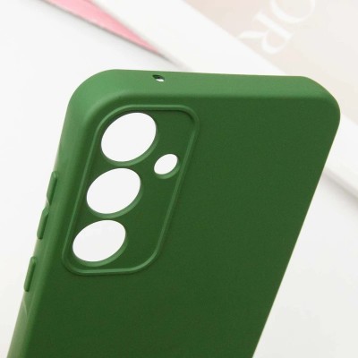 Чохол Silicone Cover Lakshmi Full Camera (AA) with logo для Samsung Galaxy S25 Зелений / Dark green Чохол Silicone Cover Lakshmi Full Camera (AA) with logo для Samsung Galaxy S25 Зелений / Dark green