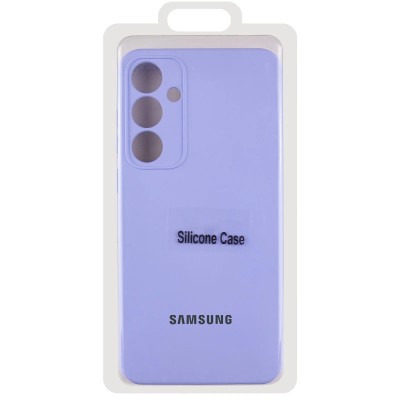 Чохол Silicone Cover Lakshmi Full Camera (AA) with logo для Samsung Galaxy S25+ Бузковий / Dasheen