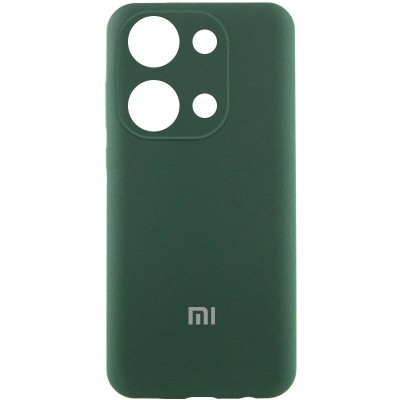 Чохол Silicone Cover Lakshmi Full Camera (AA) with logo для Xiaomi Poco X6 Pro Зелений / Dark green Чохол Silicone Cover Lakshmi Full Camera (AA) with logo для Xiaomi Poco X6 Pro Зелений / Dark green