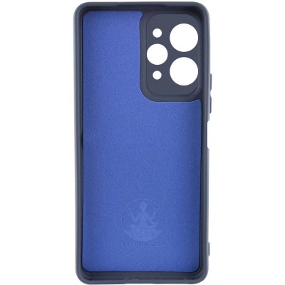Чохол Silicone Cover Lakshmi Full Camera (AA) with logo для Xiaomi Redmi 12 Синій / Midnight blue Чохол Silicone Cover Lakshmi Full Camera (AA) with logo для Xiaomi Redmi 12 Синій / Midnight blue