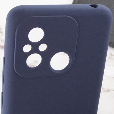 Чохол Silicone Cover Lakshmi Full Camera (AA) with logo для Xiaomi Redmi 12C / Poco C55 Синій / Midnight blue Чохол Silicone Cover Lakshmi Full Camera (AA) with logo для Xiaomi Redmi 12C / Poco C55 Синій / Midnight blue