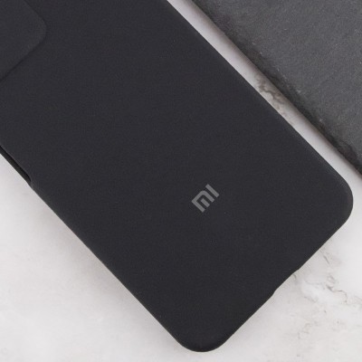 Чохол Silicone Cover Lakshmi Full Camera (AA) with logo для Xiaomi Redmi 13 4G / Poco M6 4G Чорний / Black