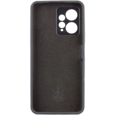 Чохол Silicone Cover Lakshmi Full Camera (AA) with logo для Xiaomi Redmi Note 12 4G Чорний / Black