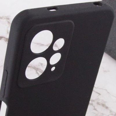 Чохол Silicone Cover Lakshmi Full Camera (AA) with logo для Xiaomi Redmi Note 12 4G Чорний / Black