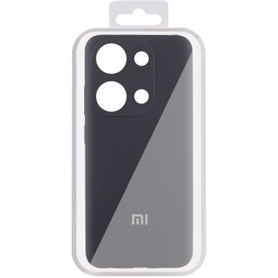 Чохол Silicone Cover Lakshmi Full Camera (AA) with logo для Xiaomi Redmi Note 13 4G Чорний / Black Чохол Silicone Cover Lakshmi Full Camera (AA) with logo для Xiaomi Redmi Note 13 4G Чорний / Black
