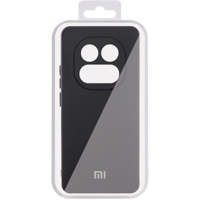 Чохол Silicone Cover Lakshmi Full Camera (AA) with logo для Xiaomi Redmi Note 14 Pro 4G/5G Чорний / Black Чохол Silicone Cover Lakshmi Full Camera (AA) with logo для Xiaomi Redmi Note 14 Pro 4G/5G Чорний / Black