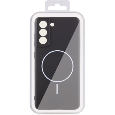 Чохол Silicone Cover Lakshmi Full Camera (AA) with MagFit для Samsung Galaxy S21 FE Чорний / Black Чохол Silicone Cover Lakshmi Full Camera (AA) with MagFit для Samsung Galaxy S21 FE Чорний / Black
