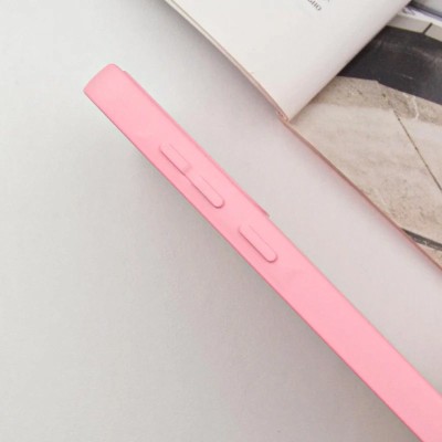 Чохол Silicone Cover Lakshmi Full Camera (AA) with MagFit для Samsung Galaxy S24 FE Рожевий / Light pink Чохол Silicone Cover Lakshmi Full Camera (AA) with MagFit для Samsung Galaxy S24 FE Рожевий / Light pink