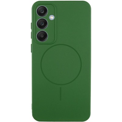 Чохол Silicone Cover Lakshmi Full Camera (AA) with MagFit для Samsung Galaxy S24 Зелений / Dark green Чохол Silicone Cover Lakshmi Full Camera (AA) with MagFit для Samsung Galaxy S24 Зелений / Dark green