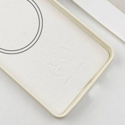 Чохол Silicone Cover Lakshmi Full Camera (AA) with MagFit для Samsung Galaxy S24+ Білий / White Чохол Silicone Cover Lakshmi Full Camera (AA) with MagFit для Samsung Galaxy S24+ Білий / White