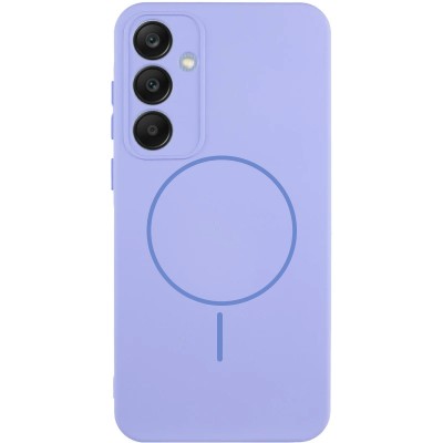 Чохол Silicone Cover Lakshmi Full Camera (AA) with MagFit для Samsung Galaxy S24+ Бузковий / Dasheen
