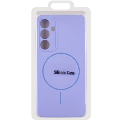 Чохол Silicone Cover Lakshmi Full Camera (AA) with MagFit для Samsung Galaxy S25 Бузковий / Dasheen Чохол Silicone Cover Lakshmi Full Camera (AA) with MagFit для Samsung Galaxy S25 Бузковий / Dasheen