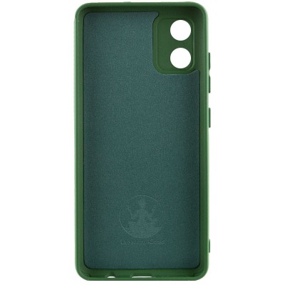 Чохол Silicone Cover Lakshmi Full Camera (AA) для Motorola Moto E13 Зелений / Dark green Чохол Silicone Cover Lakshmi Full Camera (AA) для Motorola Moto E13 Зелений / Dark green