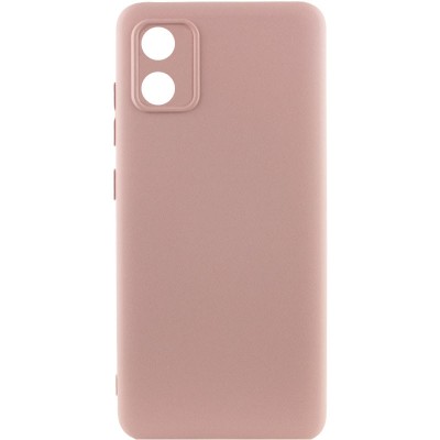 Чохол Silicone Cover Lakshmi Full Camera (AA) для Motorola Moto E13 Рожевий / Pink Sand Чохол Silicone Cover Lakshmi Full Camera (AA) для Motorola Moto E13 Рожевий / Pink Sand