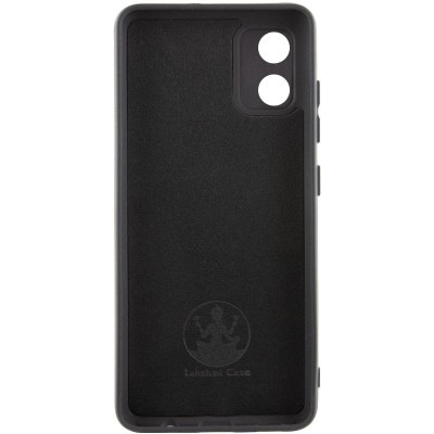 Чохол Silicone Cover Lakshmi Full Camera (AA) для Motorola Moto E13 Чорний / Black Чохол Silicone Cover Lakshmi Full Camera (AA) для Motorola Moto E13 Чорний / Black