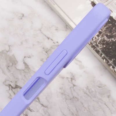 Чохол Silicone Cover Lakshmi Full Camera (AA) для Oppo A60 4G Бузковий / Dasheen