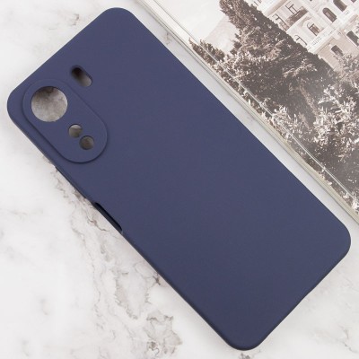 Чохол Silicone Cover Lakshmi Full Camera (AA) для Oppo A60 4G Синій / Midnight Blue Чохол Silicone Cover Lakshmi Full Camera (AA) для Oppo A60 4G Синій / Midnight Blue