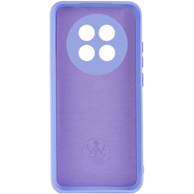 Чохол Silicone Cover Lakshmi Full Camera (AA) для Realme 12 5G Бузковий / Dasheen