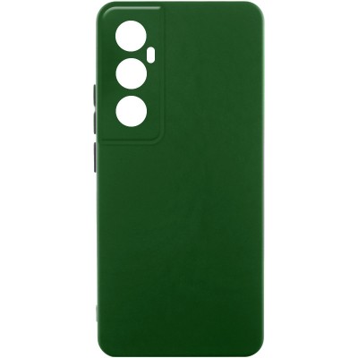 Чохол Silicone Cover Lakshmi Full Camera (AA) для Realme C65 4G Зелений / Dark green Чохол Silicone Cover Lakshmi Full Camera (AA) для Realme C65 4G Зелений / Dark green