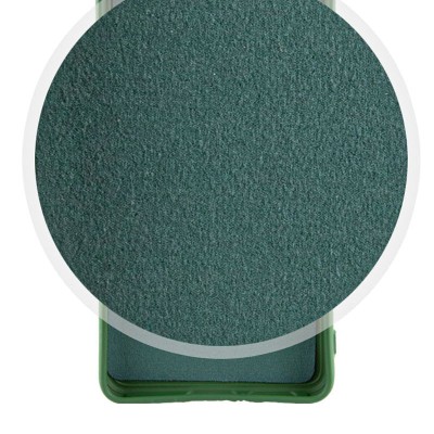 Чохол Silicone Cover Lakshmi Full Camera (AA) для Realme C65 4G Зелений / Dark green Чохол Silicone Cover Lakshmi Full Camera (AA) для Realme C65 4G Зелений / Dark green