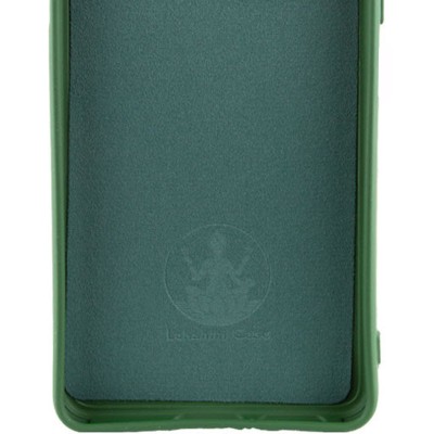 Чохол Silicone Cover Lakshmi Full Camera (AA) для Realme C65 4G Зелений / Dark green Чохол Silicone Cover Lakshmi Full Camera (AA) для Realme C65 4G Зелений / Dark green
