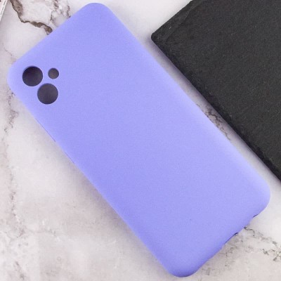 Чохол Silicone Cover Lakshmi Full Camera (AA) для Samsung Galaxy A06 Бузковий / Dasheen Чохол Silicone Cover Lakshmi Full Camera (AA) для Samsung Galaxy A06 Бузковий / Dasheen