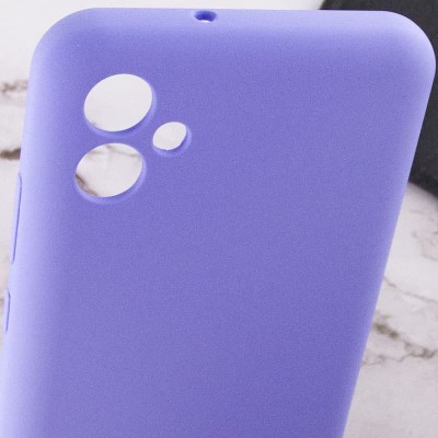 Чохол Silicone Cover Lakshmi Full Camera (AA) для Samsung Galaxy A06 Бузковий / Dasheen Чохол Silicone Cover Lakshmi Full Camera (AA) для Samsung Galaxy A06 Бузковий / Dasheen