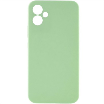Чохол Silicone Cover Lakshmi Full Camera (AA) для Samsung Galaxy A06 Зелений / Pistachio Чохол Silicone Cover Lakshmi Full Camera (AA) для Samsung Galaxy A06 Зелений / Pistachio