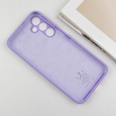 Чохол Silicone Cover Lakshmi Full Camera (AA) для Samsung Galaxy A16 4G/5G Бузковий / Dasheen