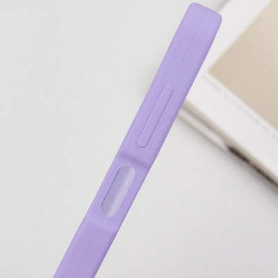 Чохол Silicone Cover Lakshmi Full Camera (AA) для Samsung Galaxy A16 4G/5G Бузковий / Dasheen