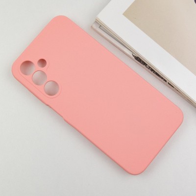 Чохол Silicone Cover Lakshmi Full Camera (AA) для Samsung Galaxy A16 4G/5G Рожевий / Pink