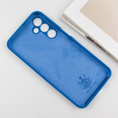 Чохол Silicone Cover Lakshmi Full Camera (AA) для Samsung Galaxy A16 4G/5G Синій / Navy blue