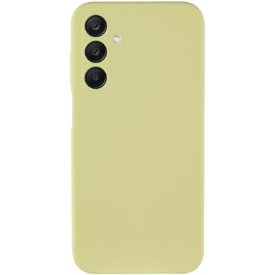 Чохол Silicone Cover Lakshmi Full Camera (AA) для Samsung Galaxy A25 5G Жовтий / Mellow Yellow