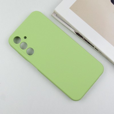 Чохол Silicone Cover Lakshmi Full Camera (AA) для Samsung Galaxy A25 5G Зелений / Pistachio Чохол Silicone Cover Lakshmi Full Camera (AA) для Samsung Galaxy A25 5G Зелений / Pistachio
