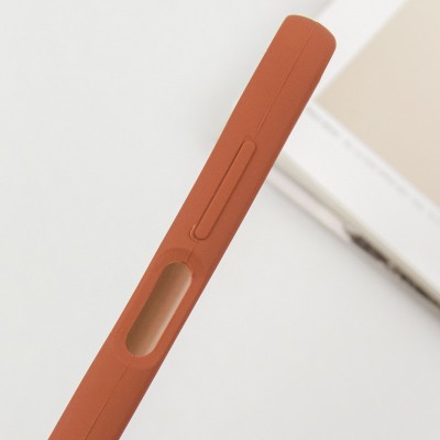 Чохол Silicone Cover Lakshmi Full Camera (AA) для Samsung Galaxy A25 5G Коричневий / Brown