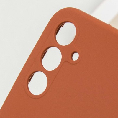 Чохол Silicone Cover Lakshmi Full Camera (AA) для Samsung Galaxy A25 5G Коричневий / Brown