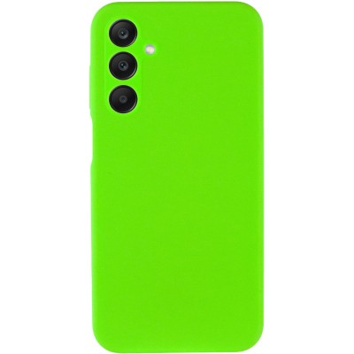 Чохол Silicone Cover Lakshmi Full Camera (AA) для Samsung Galaxy A25 5G Салатовий / Neon Green Чохол Silicone Cover Lakshmi Full Camera (AA) для Samsung Galaxy A25 5G Салатовий / Neon Green