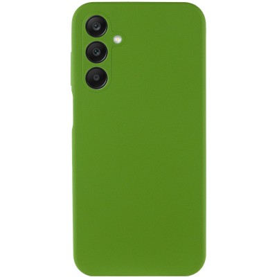 Чохол Silicone Cover Lakshmi Full Camera (AA) для Samsung Galaxy A26 5G Зелений / Dark green