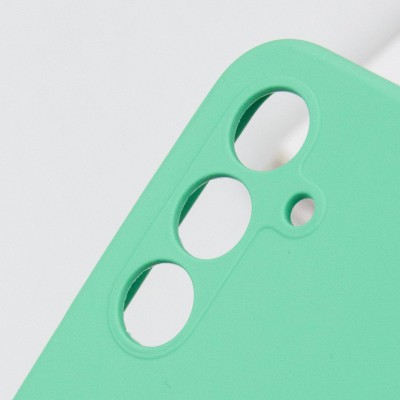 Чохол Silicone Cover Lakshmi Full Camera (AA) для Samsung Galaxy A26 5G Ментоловый / Mint