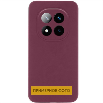 Чохол Silicone Cover Lakshmi Full Camera (AAA) для Xiaomi Redmi A5 / Poco C71 Бордовий / Plum Чохол Silicone Cover Lakshmi Full Camera (AAA) для Xiaomi Redmi A5 / Poco C71 Бордовий / Plum