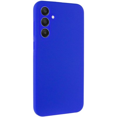 Чохол Silicone Cover Lakshmi Full Camera (AA) для Samsung Galaxy A35 Синій / Iris Чохол Silicone Cover Lakshmi Full Camera (AA) для Samsung Galaxy A35 Синій / Iris