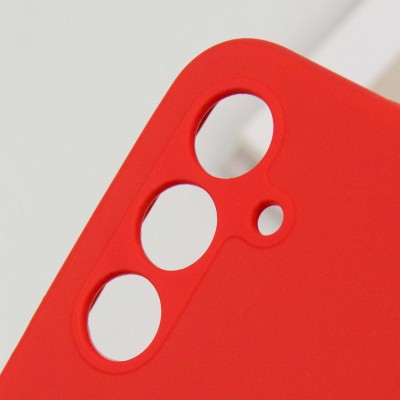 Чохол Silicone Cover Lakshmi Full Camera (AA) для Samsung Galaxy A55 Червоний / Red Чохол Silicone Cover Lakshmi Full Camera (AA) для Samsung Galaxy A55 Червоний / Red